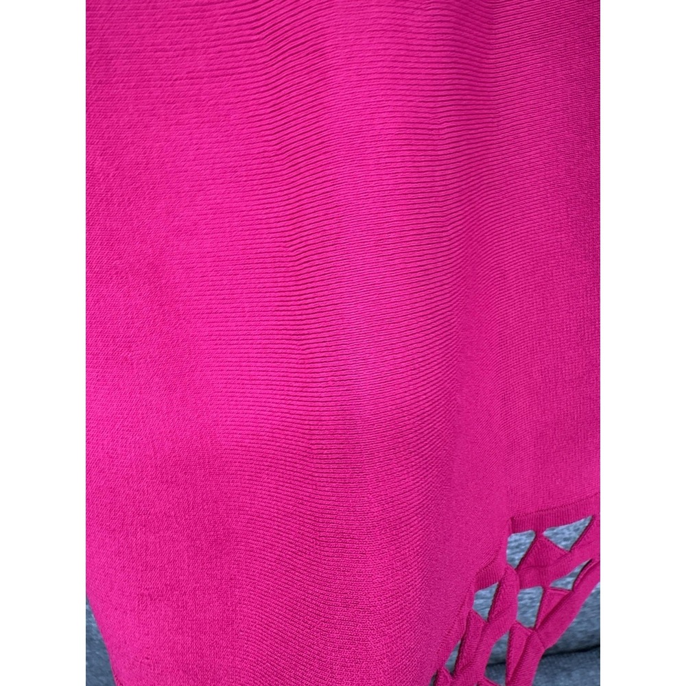 Ted Baker Dress Womens Medium 3 Pink Cutout‎ Fit & Flare Knit Skater Knee Length - Picture 12 of 12